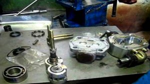 Гидромотор Сеялки LEMKEN трактора Джондир. Разборка гидромотора.Часть 2.