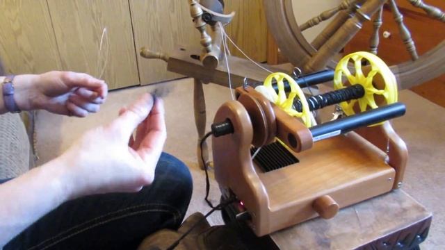 Ленины советы и секреты. Прядение на электропрялке