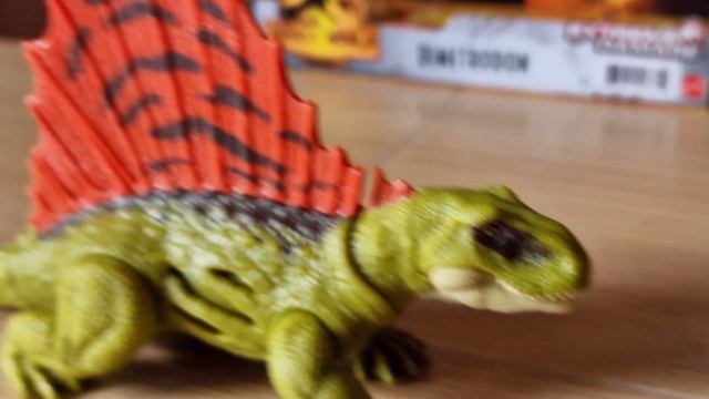 Jurassic World Dominion Dimetrodon Extreme Damage - Jurassic World Facts App Code #Mattel