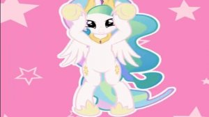 пони танцуют под песню нян кета