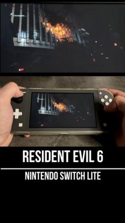 Resident Evil 6 Nintendo Switch Lite Gameplay