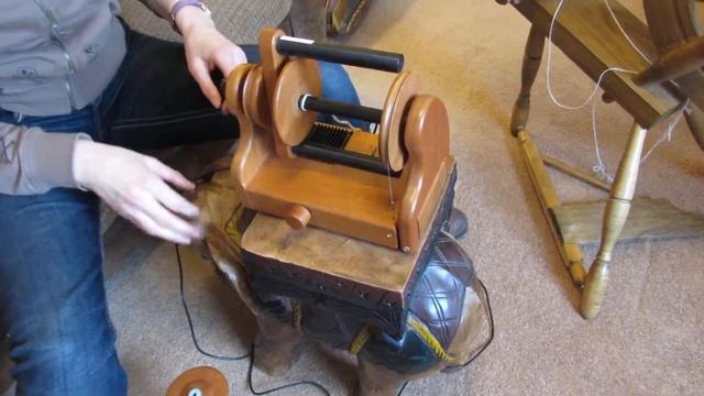 Ленины советы и секреты. Подготовка электропрялки к ссучиванию нитей