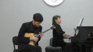Жан Филипп Рамо «Курица» Исп. Юрий Шишков (балалайка), партия ф-но Елена Шмырёва НГК Новосибирск