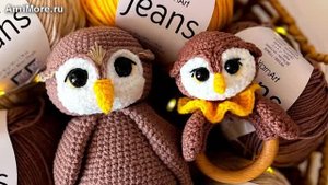 Амигуруми: схема Совушка | Игрушки вязаные крючком