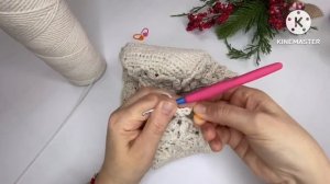 Сумка «Авоська «через плечо из хлопкового шнура