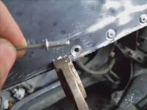 Как "заварить" дюралюминиевый капот без аргона?.    mp4