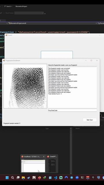 C# Digital Personal Biometrics Enrollment [Full tutorial in the comment ]