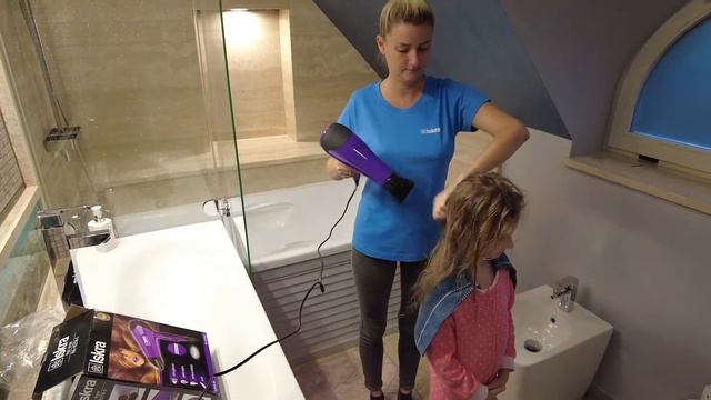 Iskra RH-1827M-5 hajszárító - Ápolási termékek bemutató смотреть онлайн