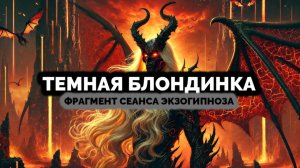 ТЕМНАЯ БЛОНДИНКА: ФРАГМЕНТ СЕАНСА ЭКЗОГИПНОЗА