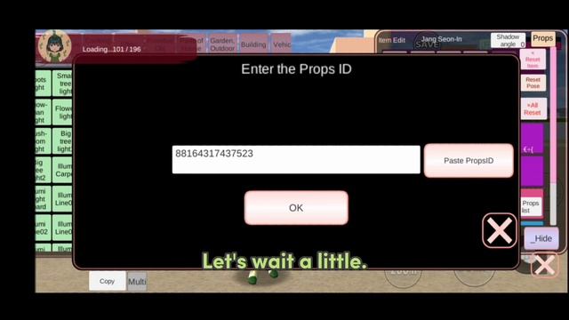 How to Load TWO PROPS IDs At the Same Time in SAKURA SCHOOL SIMULATOR | Tutorial