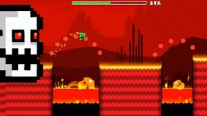 Geometry Dash subzero первый уровень