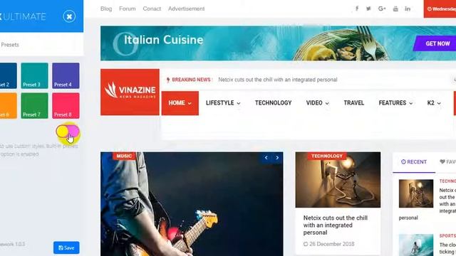 helix ultimate menu color change смотреть онлайн