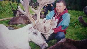 10 и 11. 08.1998г. - олени на источниках Чойган - Тыва.