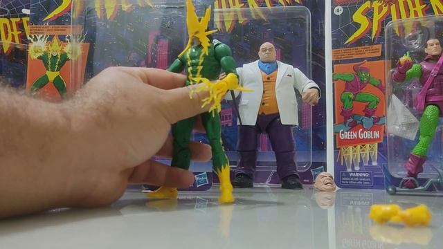 Electro Marvel legends hasbro смотреть онлайн