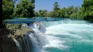 Водопады Земли для релакса и музыка в стиле Чилл Хаус. Фон для работы, отдыха, спортивных тренировок