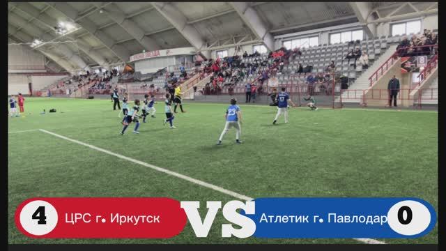 ЦРС Иркутск  -  Атлетик  Павлодар (4:0) 13.02.25