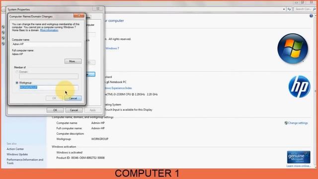 How to share files b/w two computer using a LAN cable (NEW) смотреть онлайн