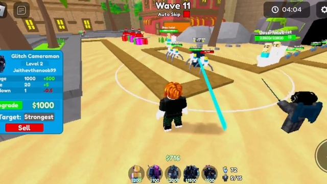 PLAYING NIGHTMARE MODE TOILET TOWER DEFENCE.(GIVEAWAY TOXIC CAMERAMAN)FOR GIVEAWAY GOAL 200SUBS смотреть онлайн