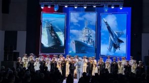 «Флагманский марш» А.Розенбаум, ЦКОО ВМФ РФ им.Римского-Корсакова, ансамбль СФ, Юные Александровцы