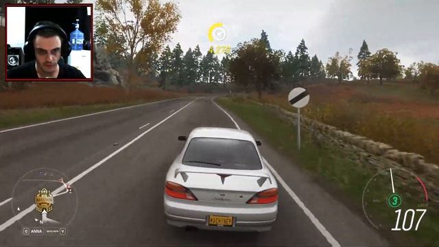 ACELEREI UM NISSAN SILVIA 2000 FORZA HORIZON 4! смотреть онлайн