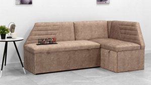 Лондон Скамья угловая со спальным местом Dark Beige
