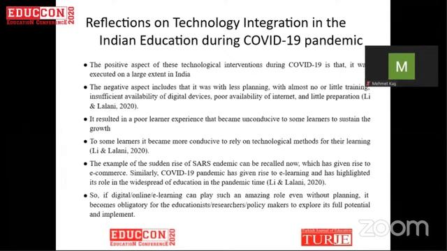 EDUCCON 2020 | General Paper Presentation Session 01