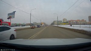 Пример записи штатного видеорегистратора Chery Tiggo