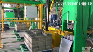 Автоматизированная линия Color Mix, для изготовления кирпича, блока плитки.