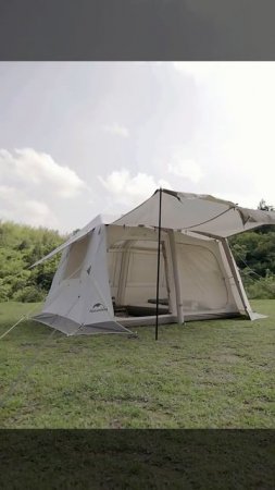 4-местная палатка Naturehike Village 8.5 AIR с надувным каркасом