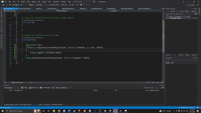 What Exactly is Physics Raycast - Unity Tutorial