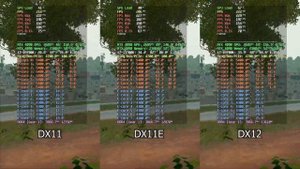 Тест FPS - сравнение DX11, DX11E и DX12 (в игре PUBG 25.2)