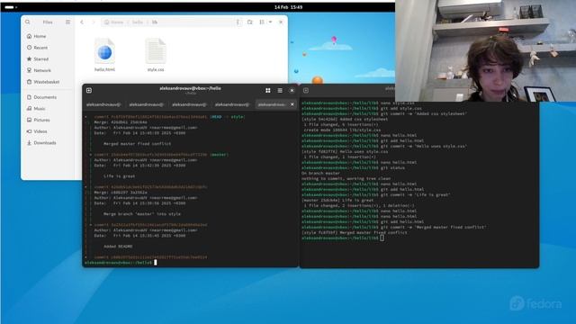 Лабораторная работа №1. Git // Часть 2