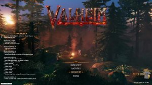 Valheim. Плыву на 2у базу. Буду строиться