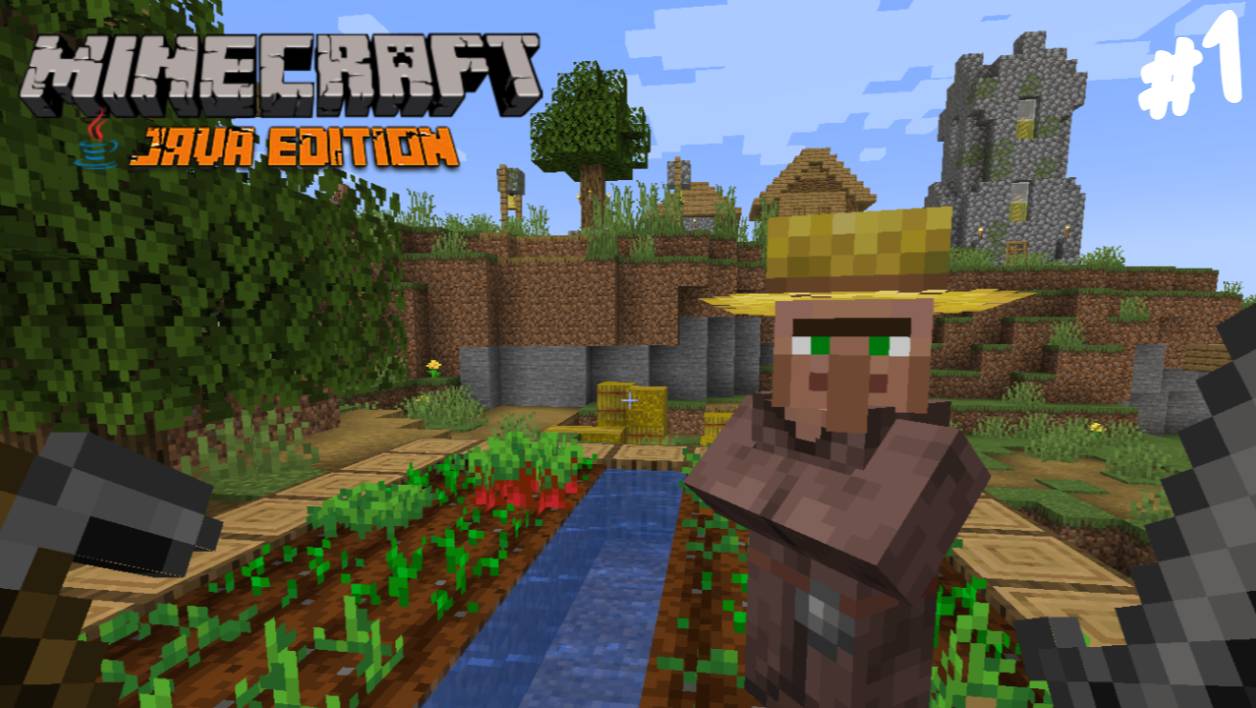 Minecraft: Java Edition - Прохождение #1 Это мой первый раз! (Запись стрима)