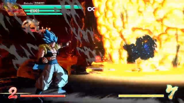 DBFZ - Gogeta SSGSS 0 bars starter ToD 100% Combo смотреть онлайн