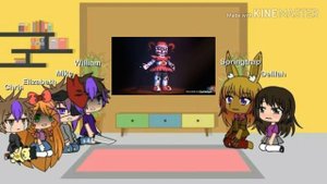 Aftons meet Springtrap and Delilah Pt 1 (Blood and Gore Warning)