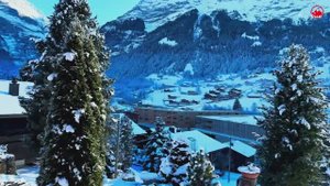 Гриндельвальд, Швейцария🇨🇭Лучшее направление для зимнего путешествия в ШВЕЙЦАРИИ ❄️