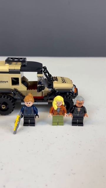 LEGO Jurassic World Dominion Pyroraptor & Dilophosaurus Transport 76951 смотреть онлайн