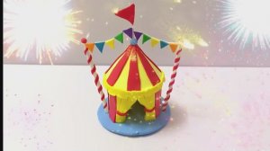 Миниатюрный цирк из пластилина своими руками