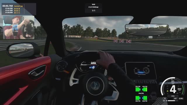 Право на лицензию 2 - академия Assetto Corsa EVO - на руле MOZA R5