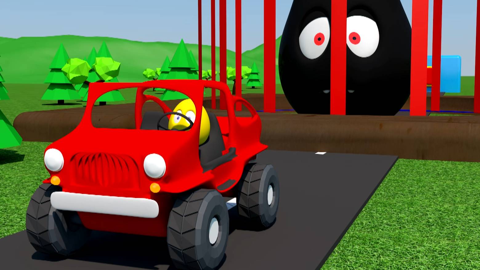 Мультик для детей. Приключение желтого яйца. 2 часть