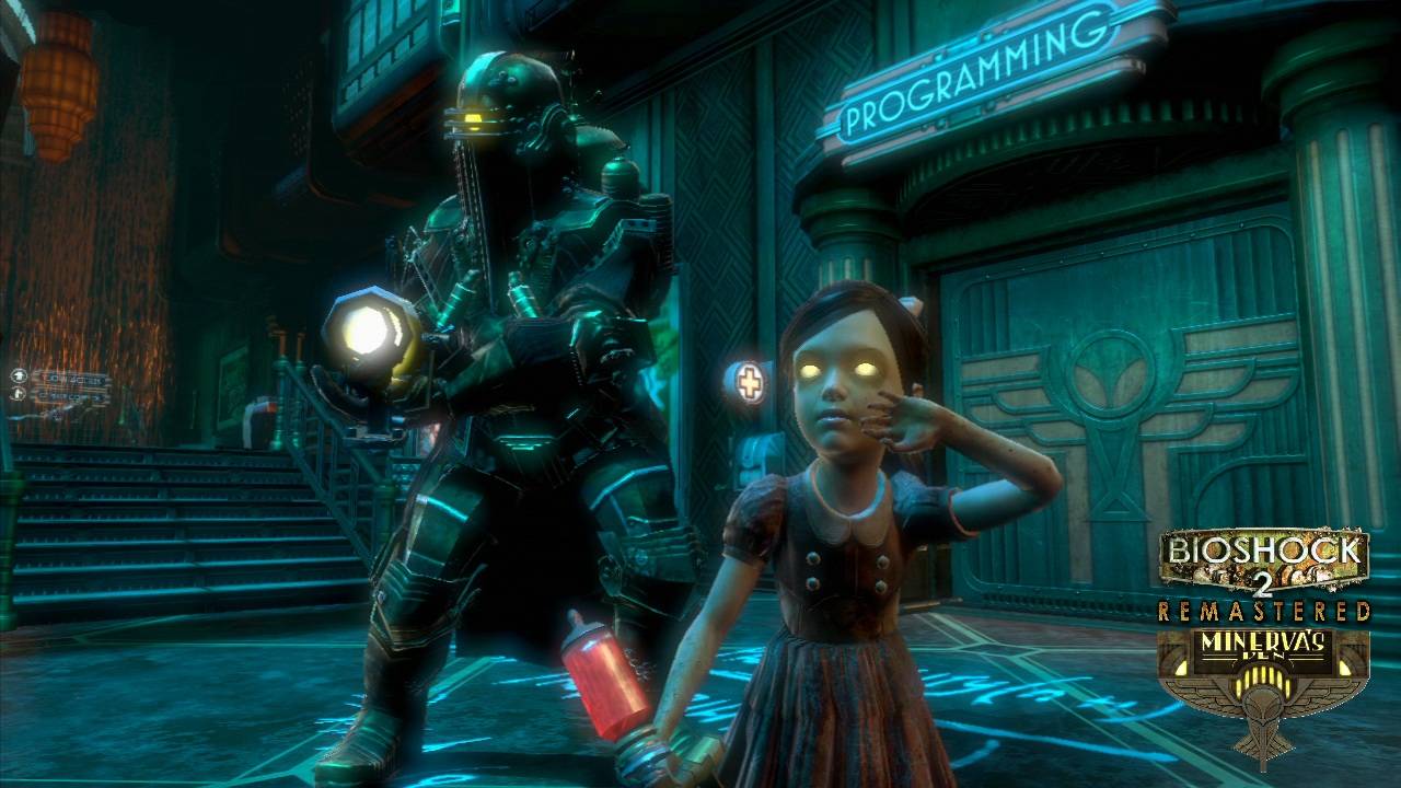 Bioshock 2 Remastered DLC Minerva's Den (2016) №2 Станция управления.