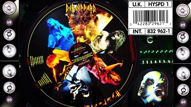 Pour Some Sugar On Me 1987 Def Leppard VINYL DISK