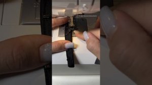 Пришиваем крючки на ленте💕