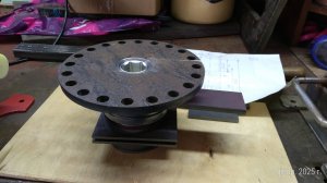 Тестовая сборка вала к станку (АВАНГАРД)      Test assembly of the shaft to the machine (AVANGARD)