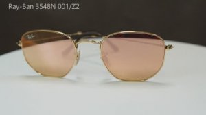 Очки Ray Ban 3548n 001 z2 Hexagonal