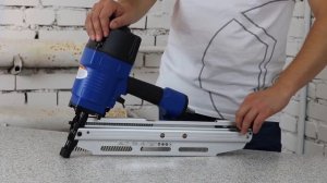 Распаковка каркасного реечного гвоздезабивного пистолета FROSP AF-9021A