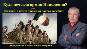 Куда исчезла армия Наполеона? или Кто к нам с мечом придет, от поноса и погибнет!