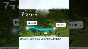 Российский электрокар «Атом» проехал на автопилоте от Москвы до Казани
