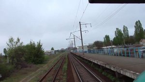 Платформа Тира на перегоне Шабо - Белгород-Днестровский